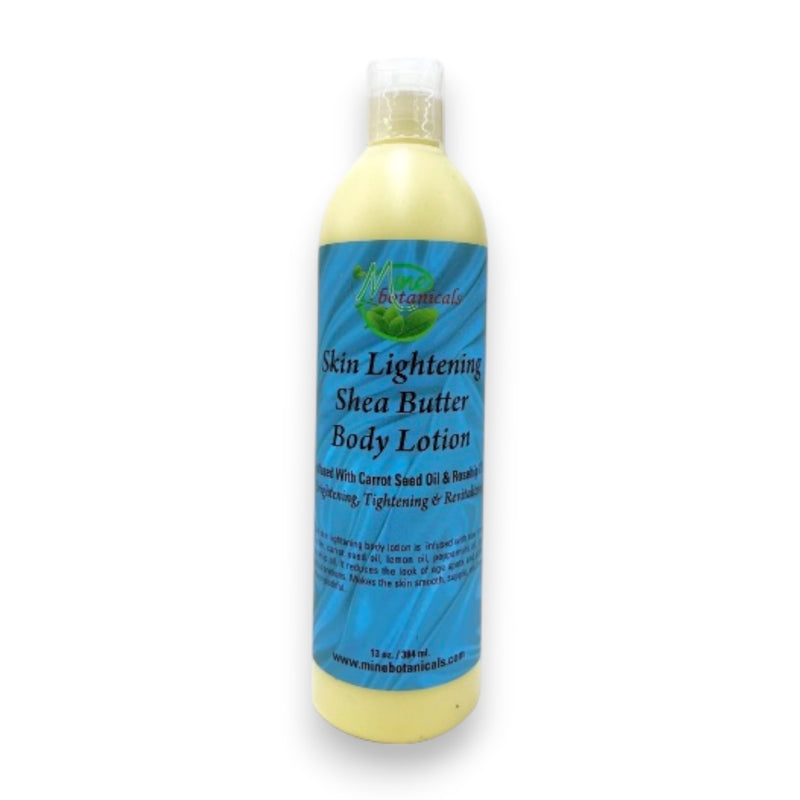 Mine Botanicals Skin Lightening Shea Butter Body Lotion 13 oz