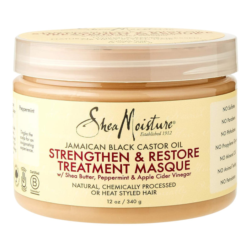 Shea Moisture J/Black Castor Oil Teatment Masque 12oz