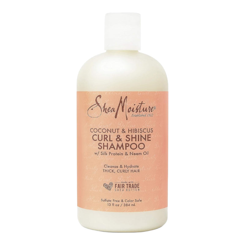 Shea Moisture Coconut&Hibiscus Curl&Shine Shampoo 12oz