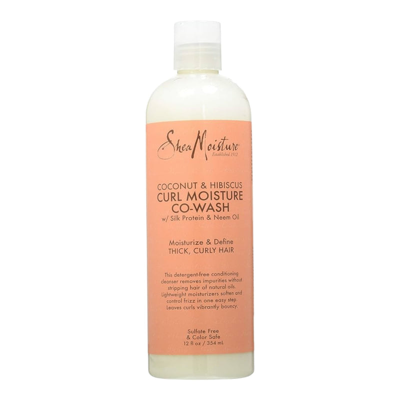 Shea Moisture Coconut&Hibiscus Co-Wash Condi Cleanser 12 oz.