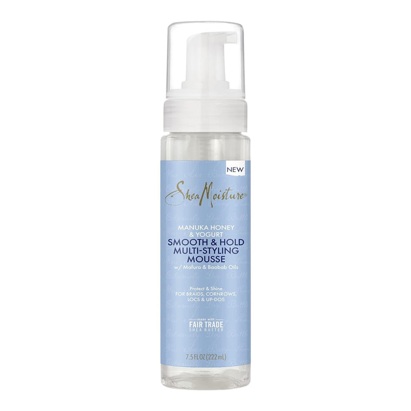 Shea Moisture Manuka & Yogurt Multi-Styling Mousse 7.5 oz (Blue)