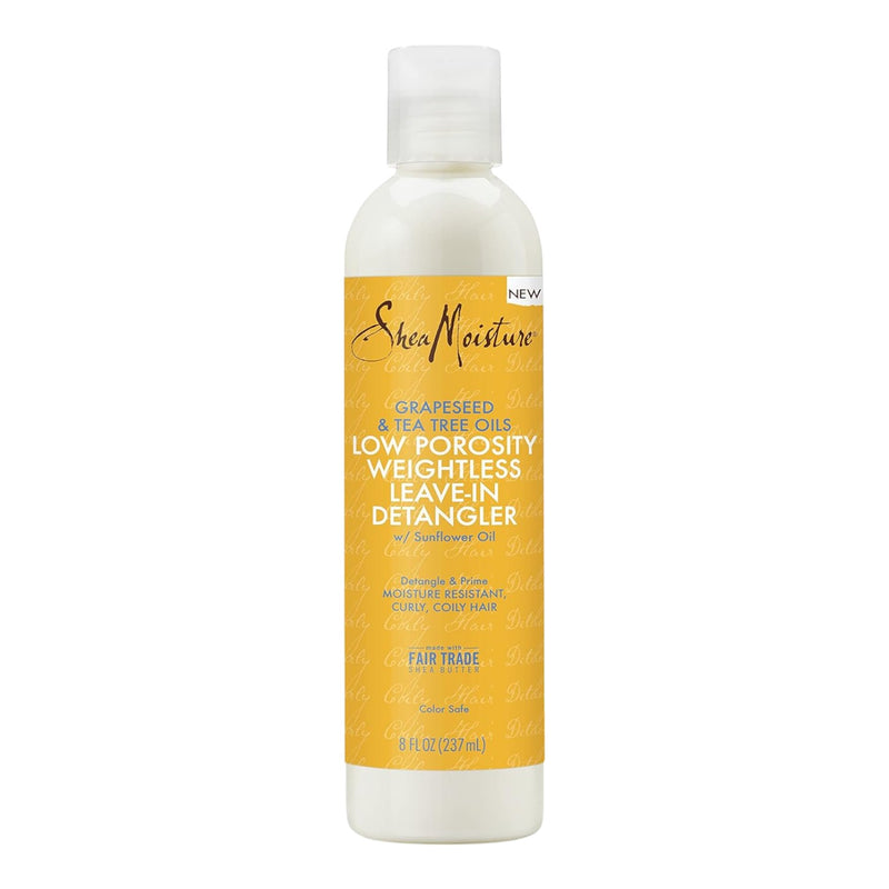 Shea Moisture Grapeseed & Tea Tree Oils LOW Porosity Shampoo 13oz