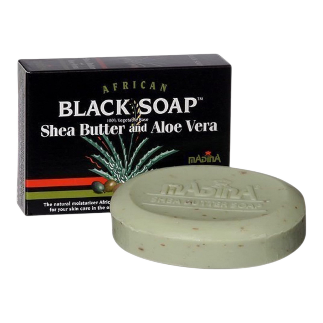 African Formula Black Soap Shea Butter and Aloe Vera 3.5 oz