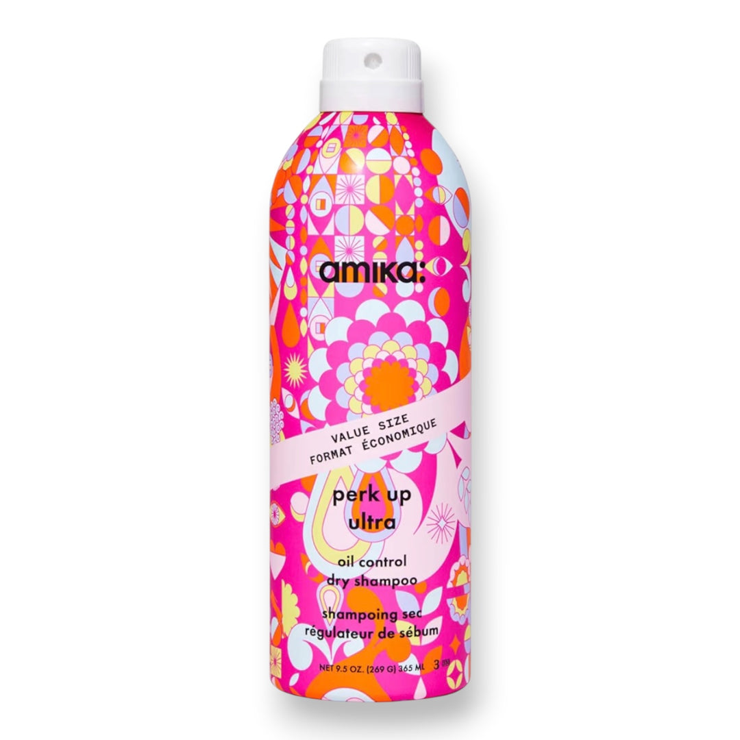 AK304 amika: Perk Up Ultra Oil Control Dry Shampoo 365 ml / 9.5 oz