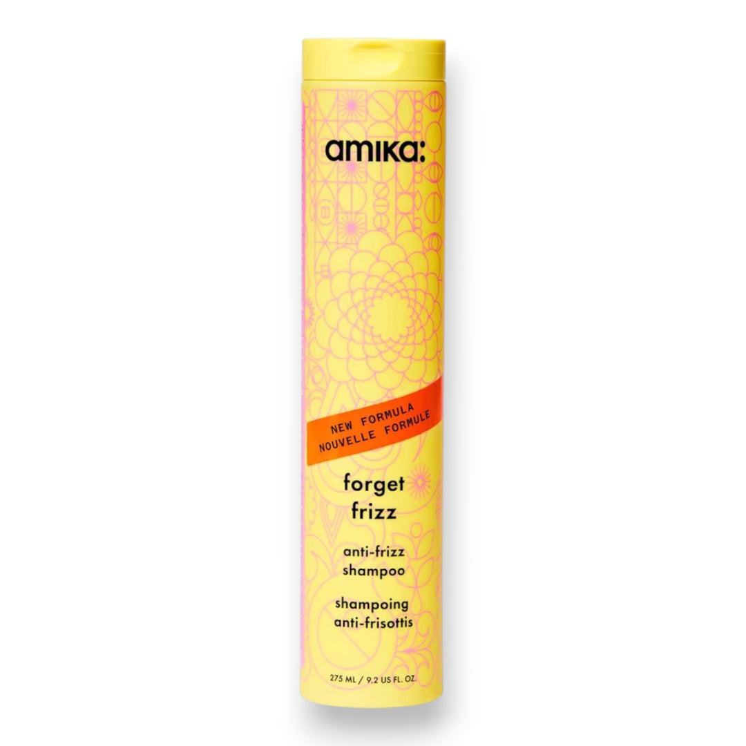 AK802 amika: Forget Frizz Anti-Frizz Shampoo 275 ml / 9.2 oz