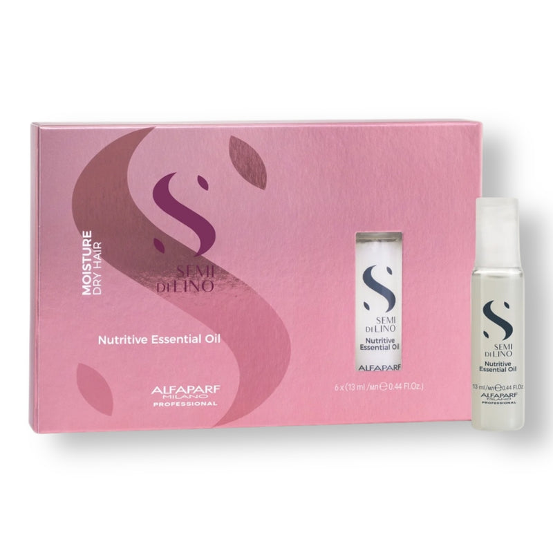 AlfaParf S Semi Di Lino Moisture Nutritive Essential Oil 6 x 13 ml