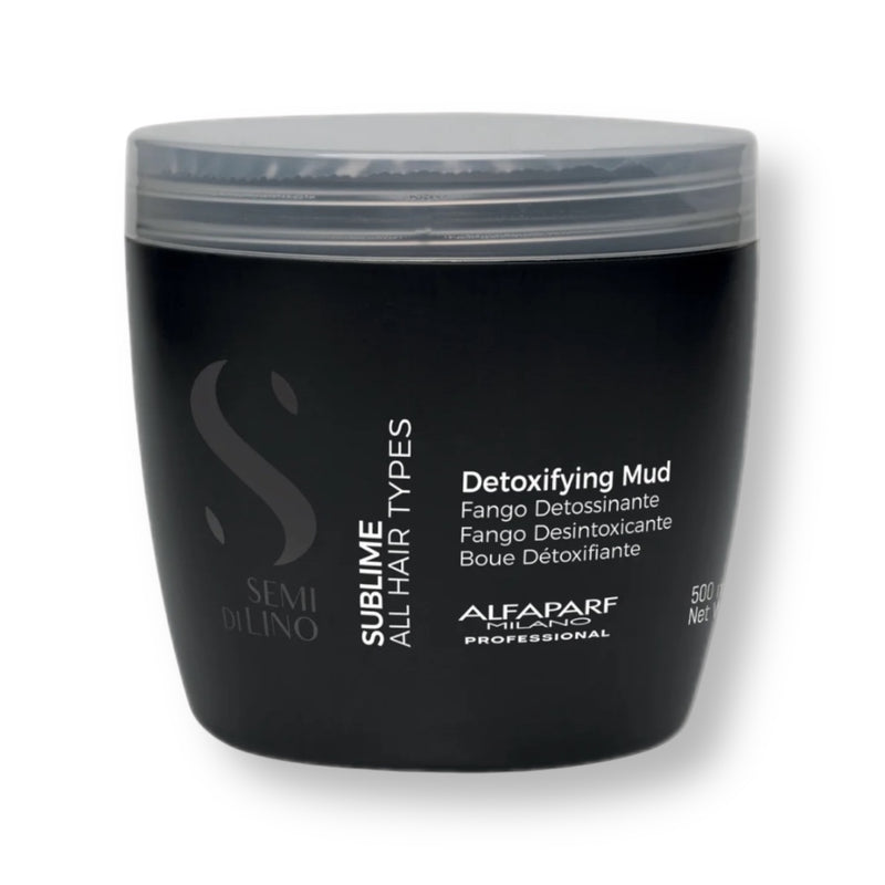 AlfaParf S Semi Di Lino SUBLIME All Hair Types Detoxifying Mud 500 ml / 21.1 oz