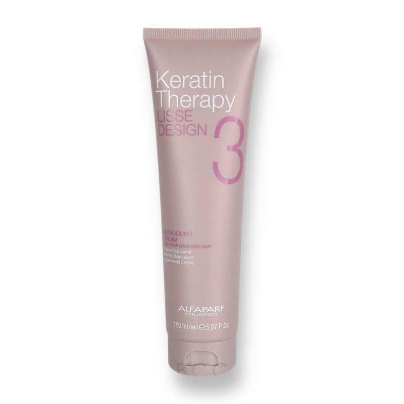 AlfaParf Keratin Therapy Lisse Design 3 Detangling Cream Tube 5.07 oz