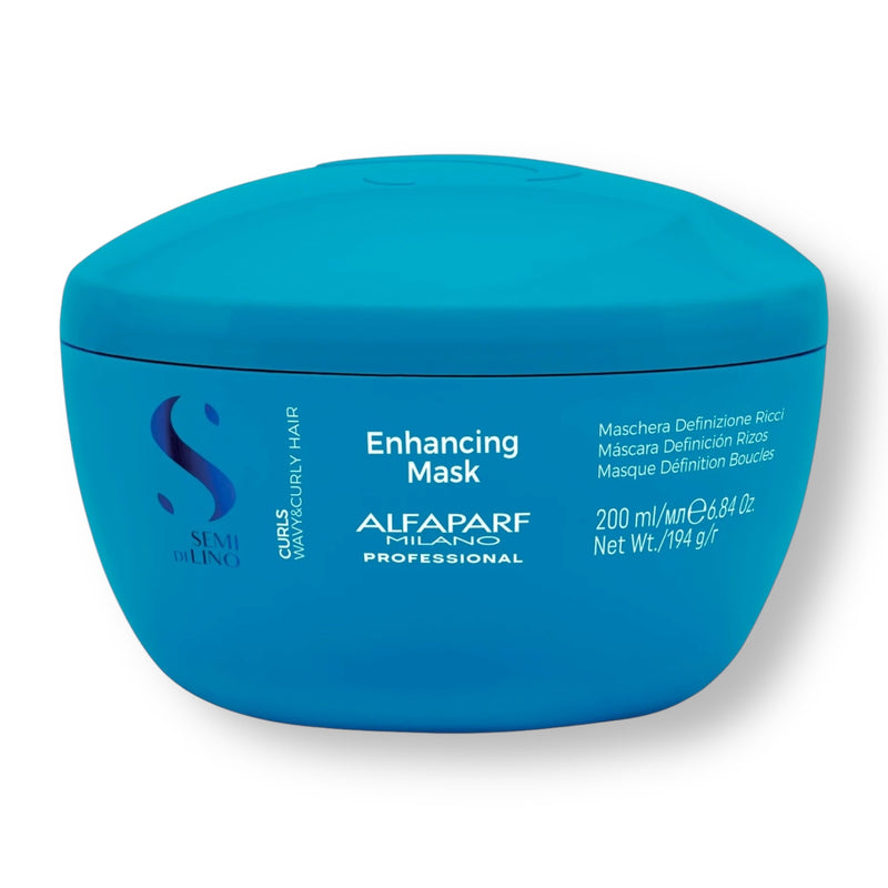AlfaParf S Semi Di Lino CURLS Enhancing Mask 200 ml / 6.84 oz