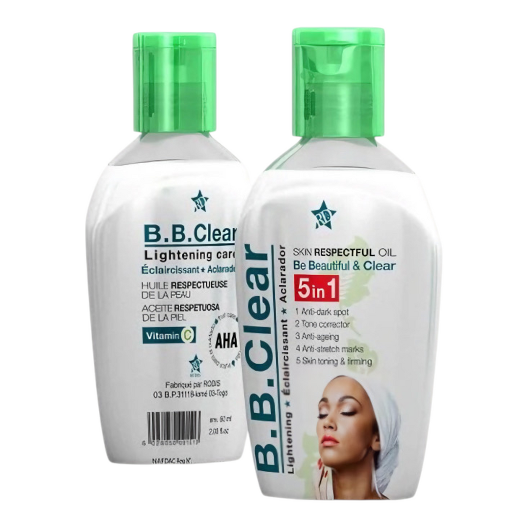 B.B Clear AHA 5 in 1 Oil with Vitamin C, 60 ml