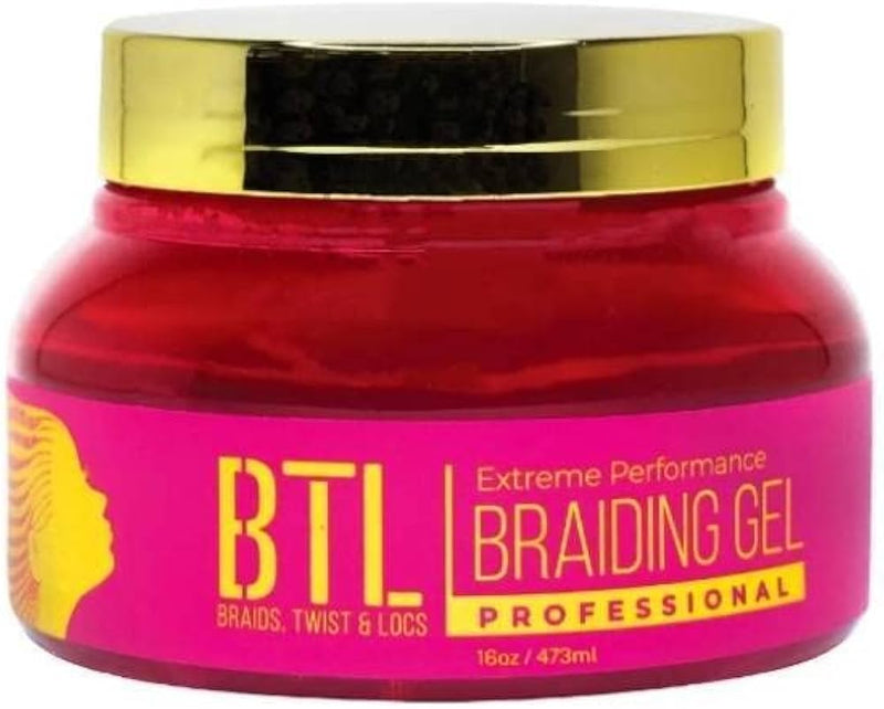 BTL Braiding Gel EXTREME 16 oz (Red)