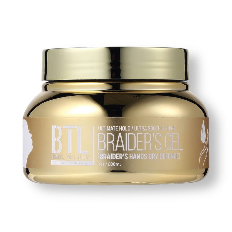 BTL Braiding Gel ULTIMATE 8 oz (gold)