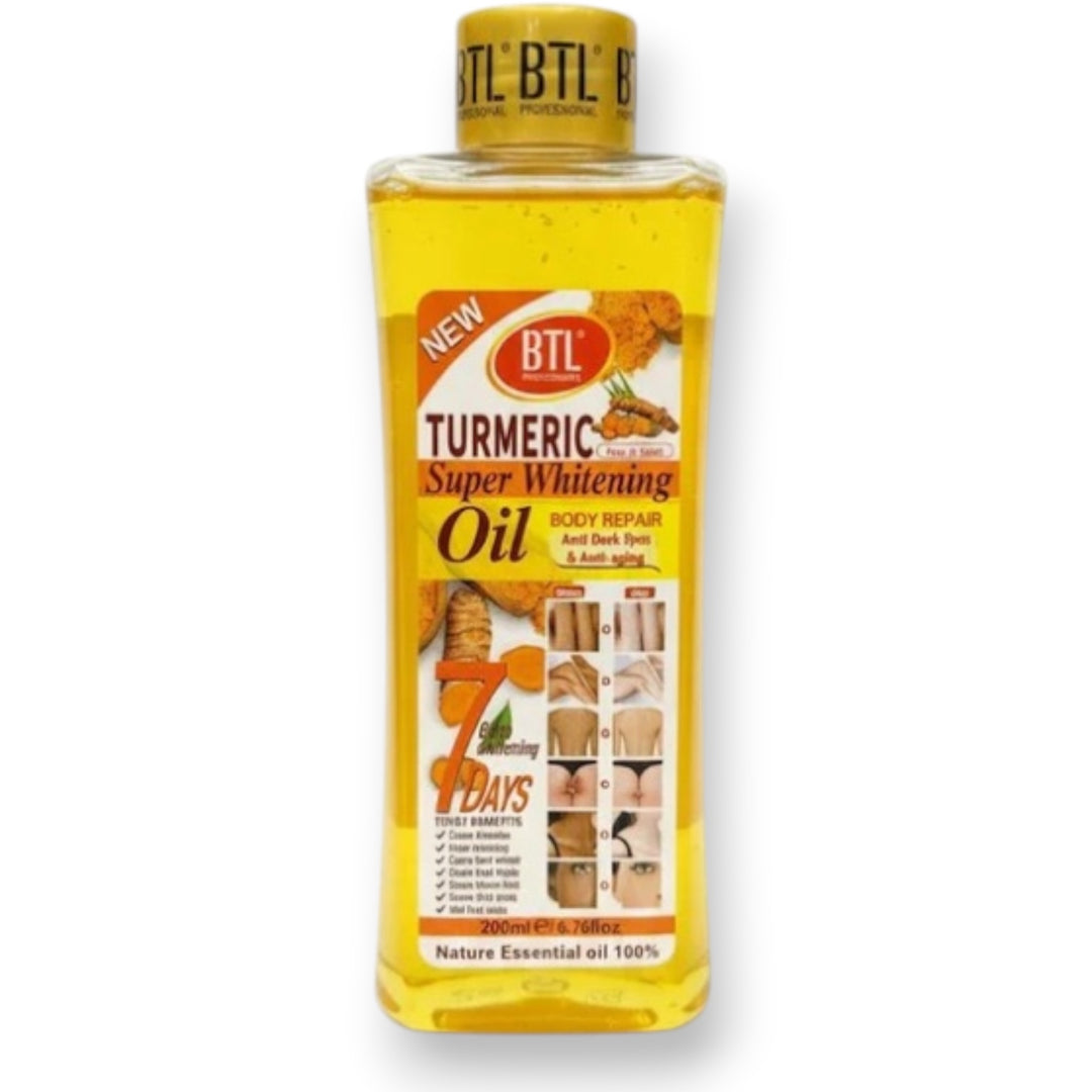 BTL1303 Turmeric Super Whitening Oil 200 ml / 6.76 oz