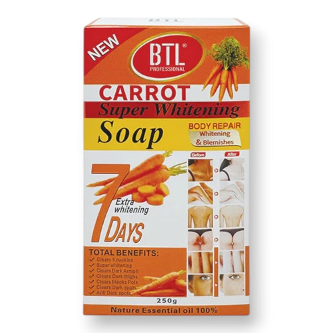 BTL1400 Carrot Super Whitening Soap 250 g