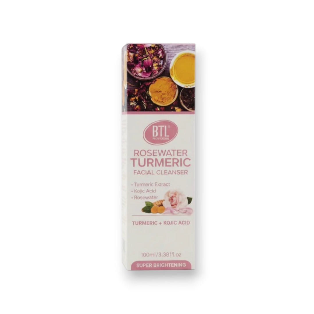 BTL1502 Rosewater Turmeric Facial Cleanser 100 ml / 3.38 oz
