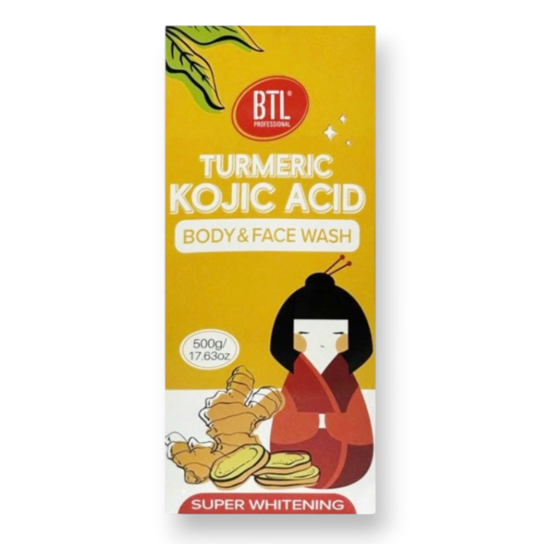 BTL1503 Turmeric Kojic Acid Body & Face Wash 500 g / 17.63 oz