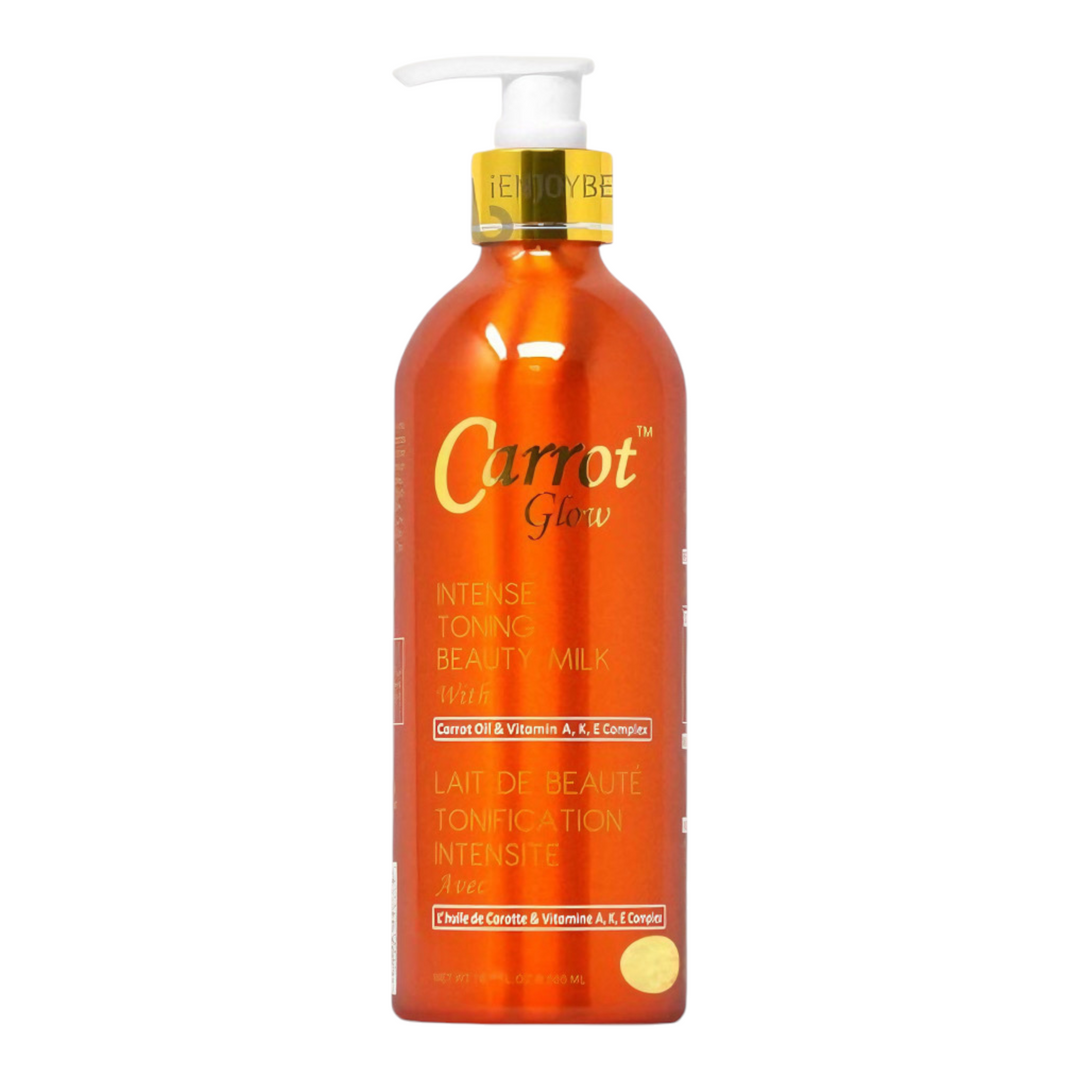 Carrot Glow Strong Lightening Beauty Milk Lotion 500ml