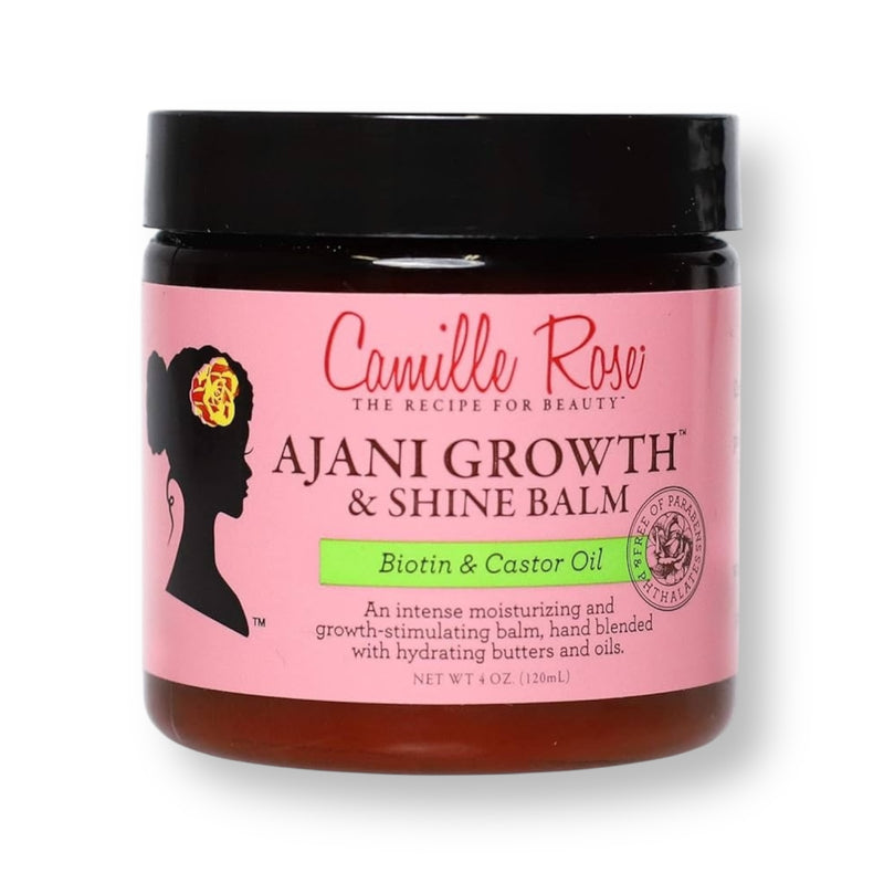 Camille Rose Growth & Shine Balm (Biotin&Castor Oil) 4oz/120ml.