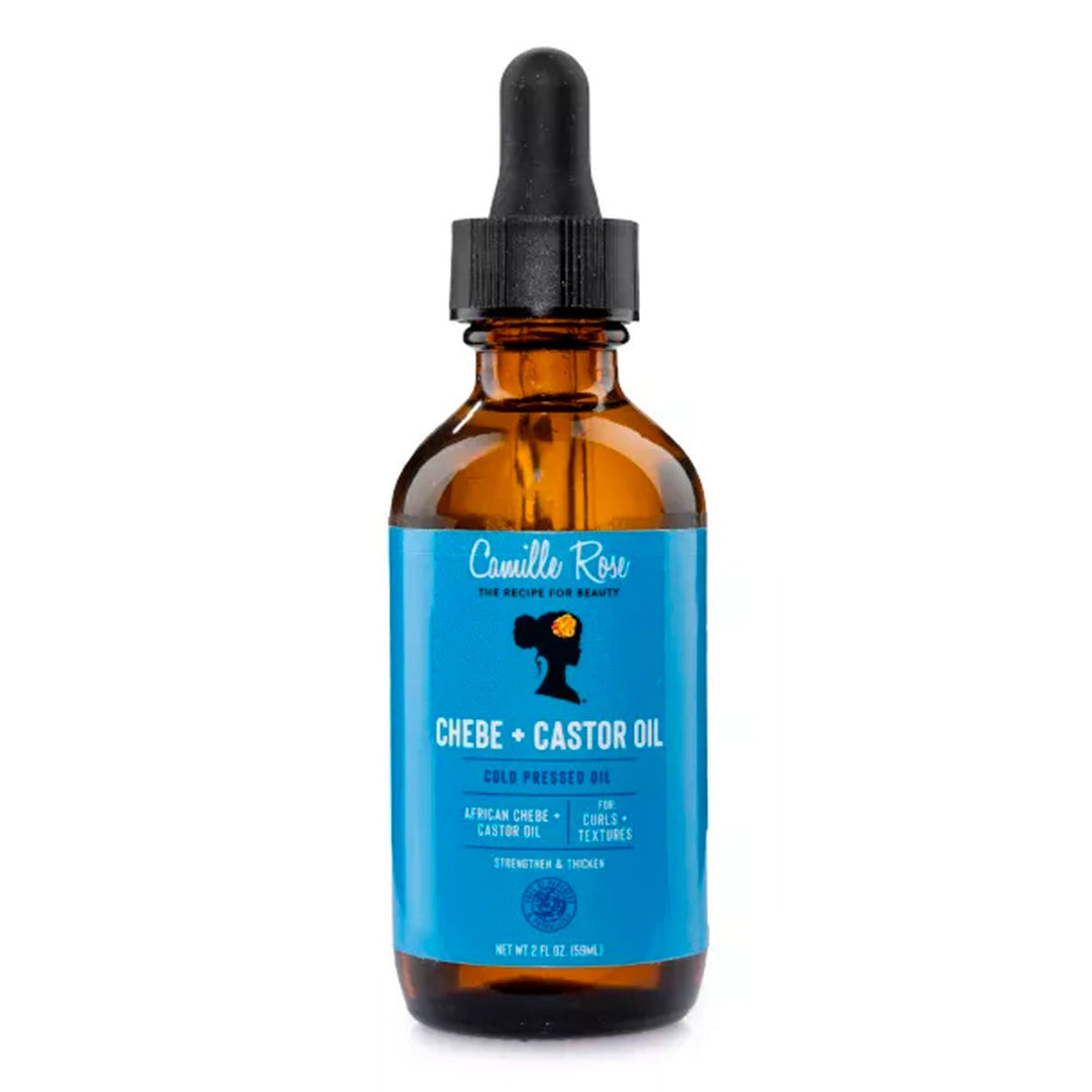 CAM4102 Camille Rose Black Castor Oil Essence Pure Strengthening Oil 2oz