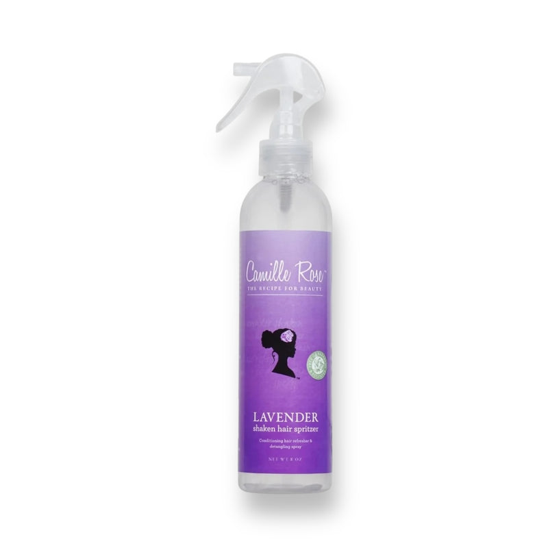 Camille Rose Lavender Shaken Hair Spritzer Detangling Spray 8 oz