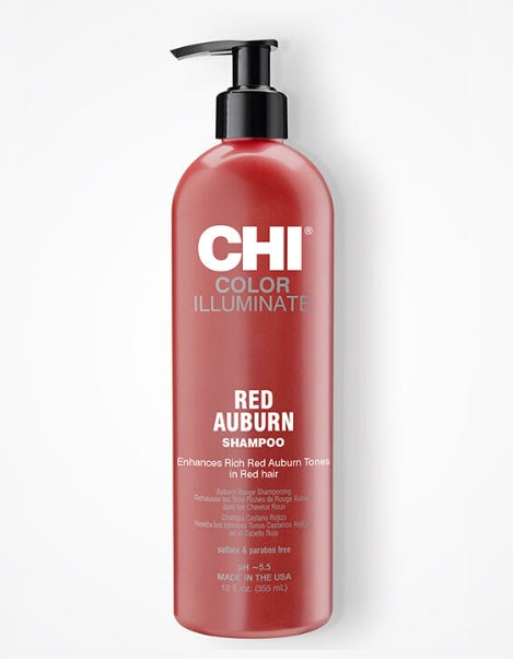 CHI Ionic Color Illuminate Shampoo Red Auburn 12 oz