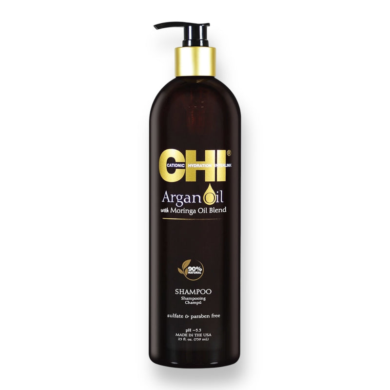 CHI Argan Oil + Moringa Oil Shampoo 25 oz