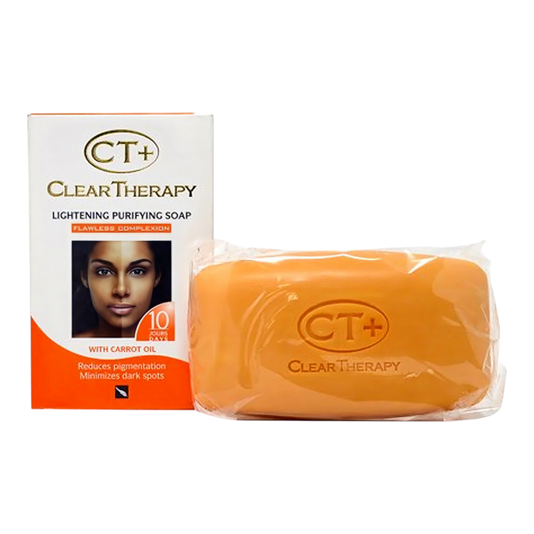 Clear Therapy 08   Lighteing Purifying Soap (W/ Carrot) 175g