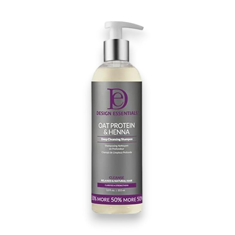 DE1011 Oat Protein & Henna Deep Cleansing Shampoo 8 oz