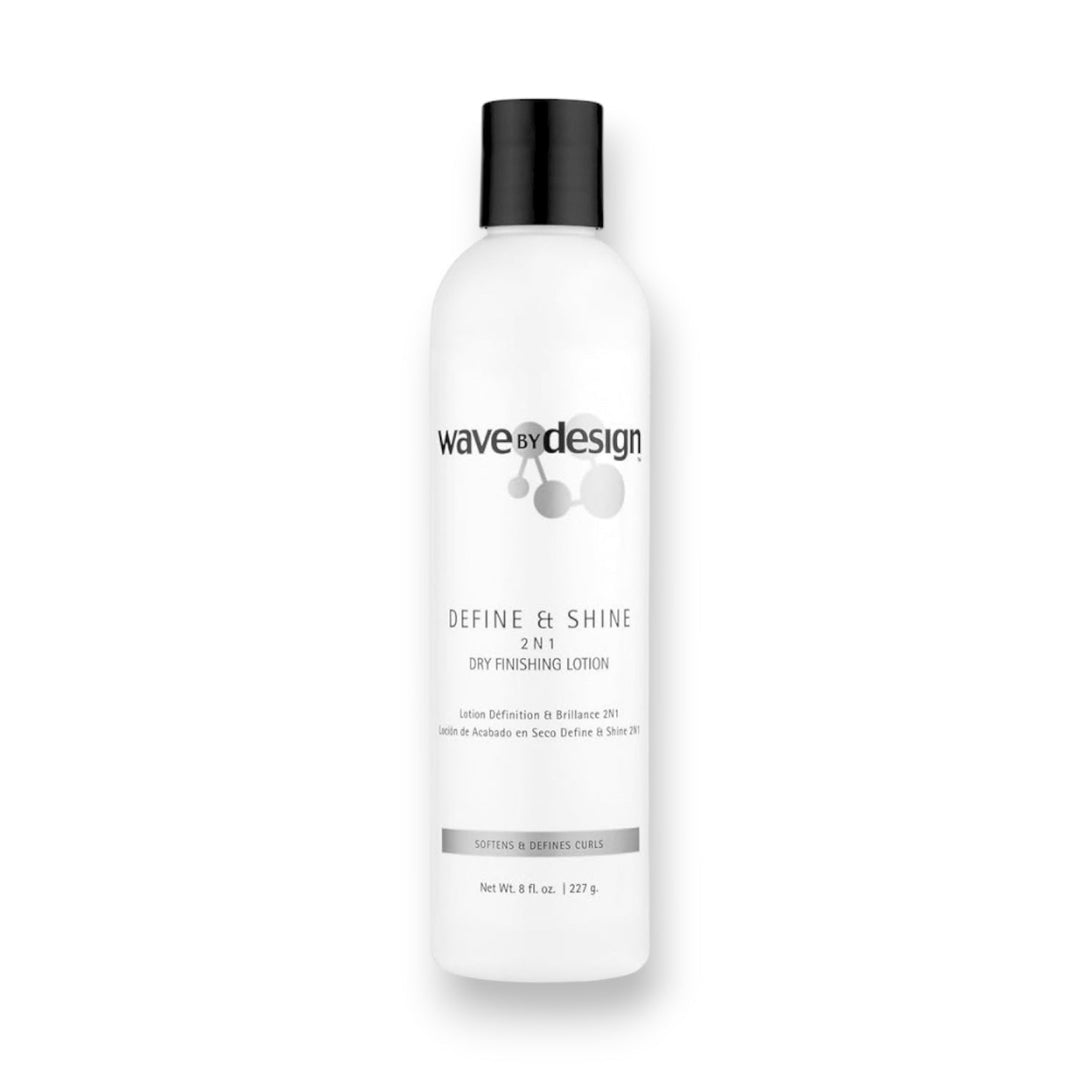 Wave by Design 2 N 1 Dry Finishing Lotion 8 oz