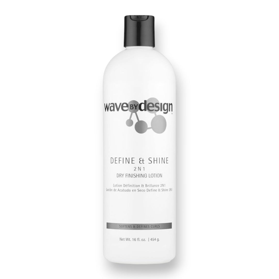 Wave by Design 2 N 1 Dry Finishing Lotion 16 oz