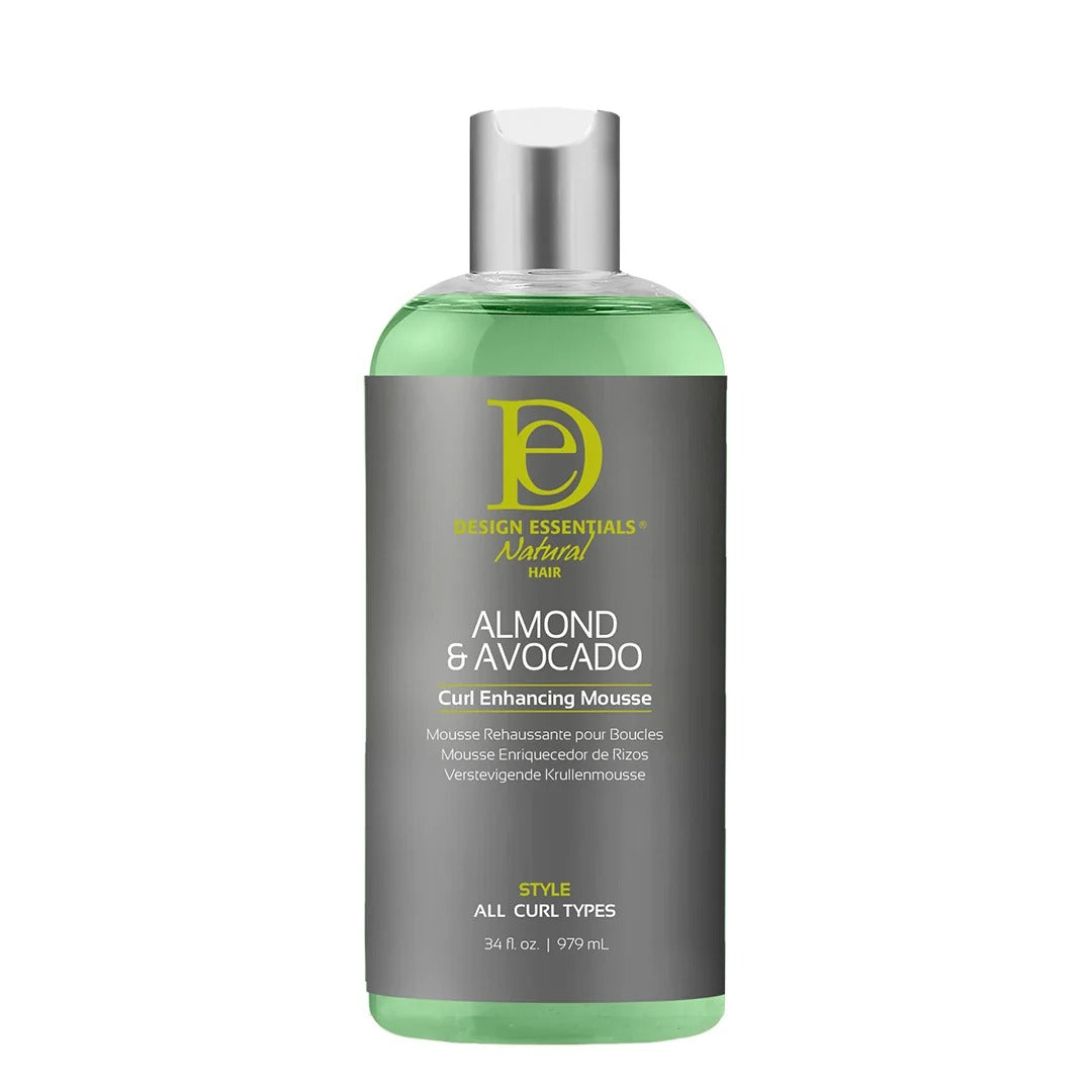 DE1612 Natural Almond & Avocado Curl Enhancing Mousse 34oz