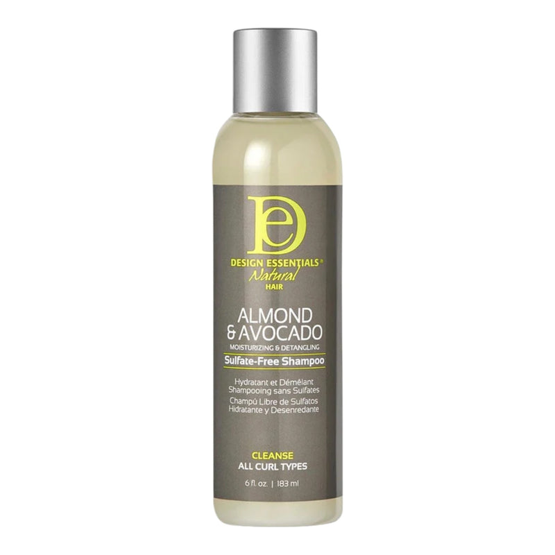 Natural Almond & Avocado Sulfate-Free Shampoo 6 oz