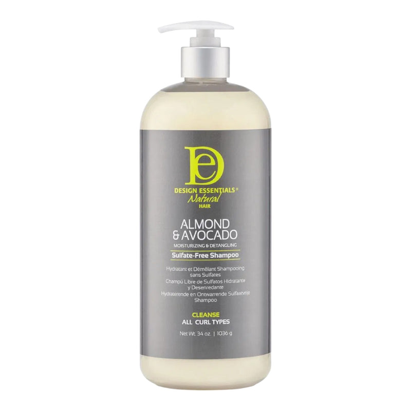 Natural Almond & Avocado Sulfate-Free Shampoo 34 oz