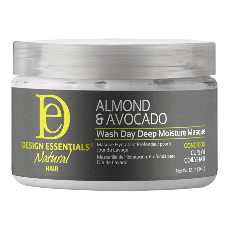 Natural Almond & Avocado Wash Day Deep Moisture Masque 12 oz