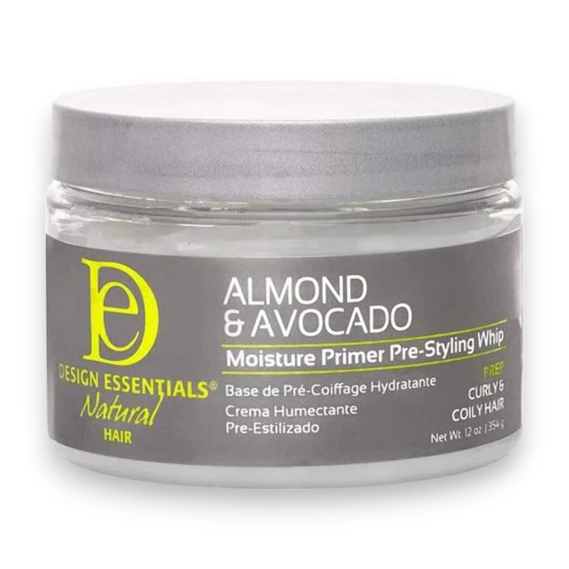 Natural Almond & Avocado Moisture Primer Pre-Styling Whip 12 oz