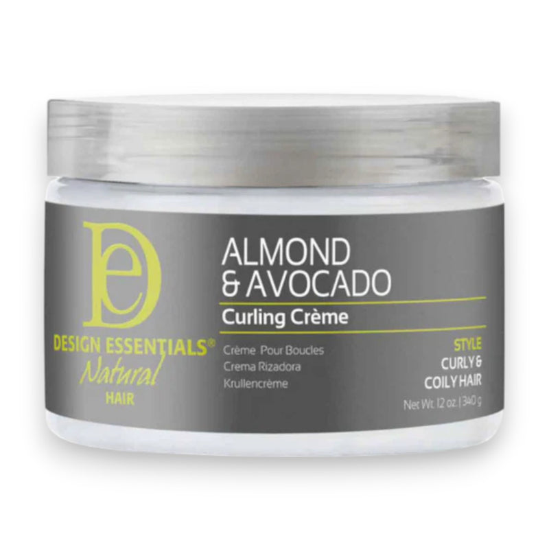 Natural Almond & Avocado Curling Creme 12 oz