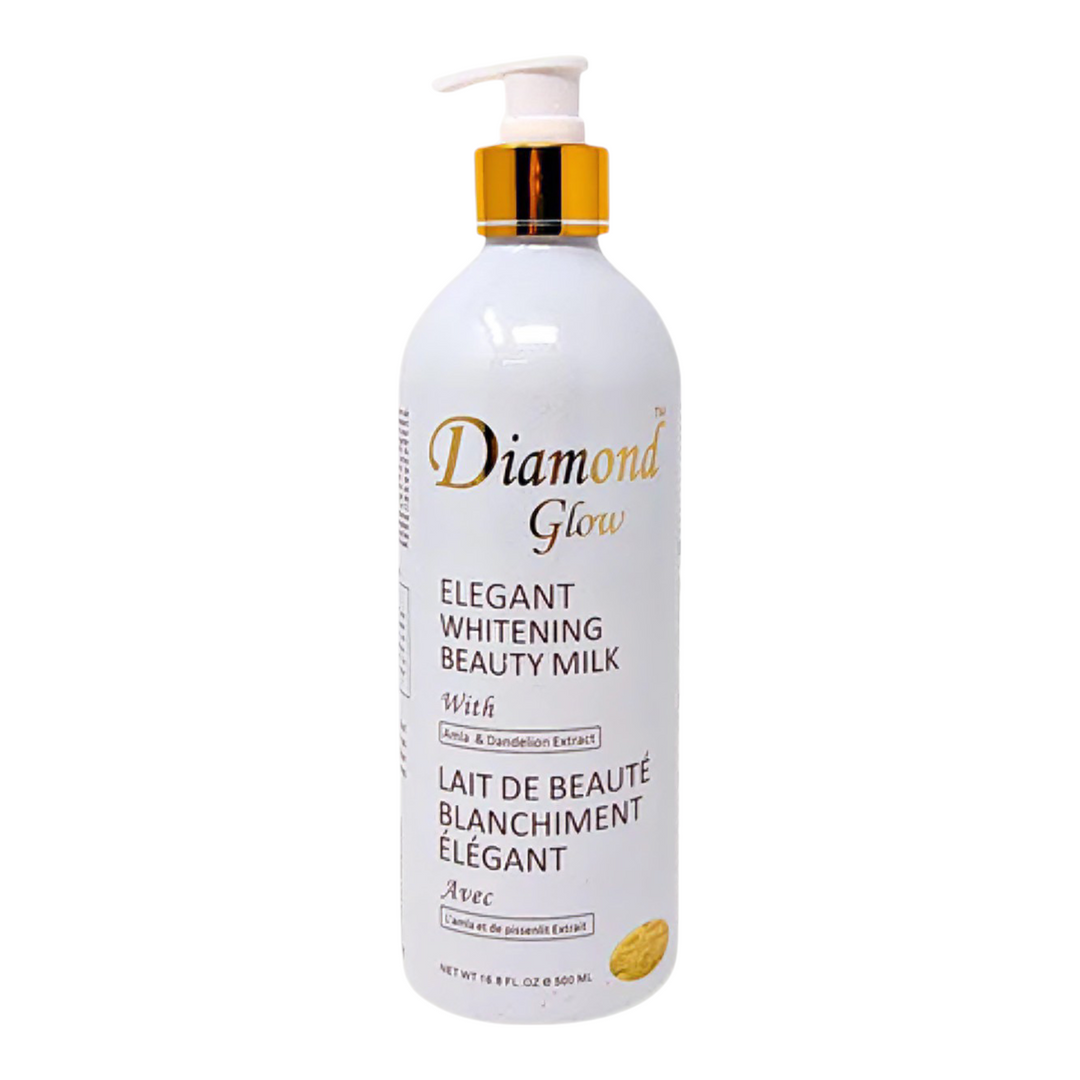 Diamond Glow Elegant Whitening Beauty Milk Lotion 500ml