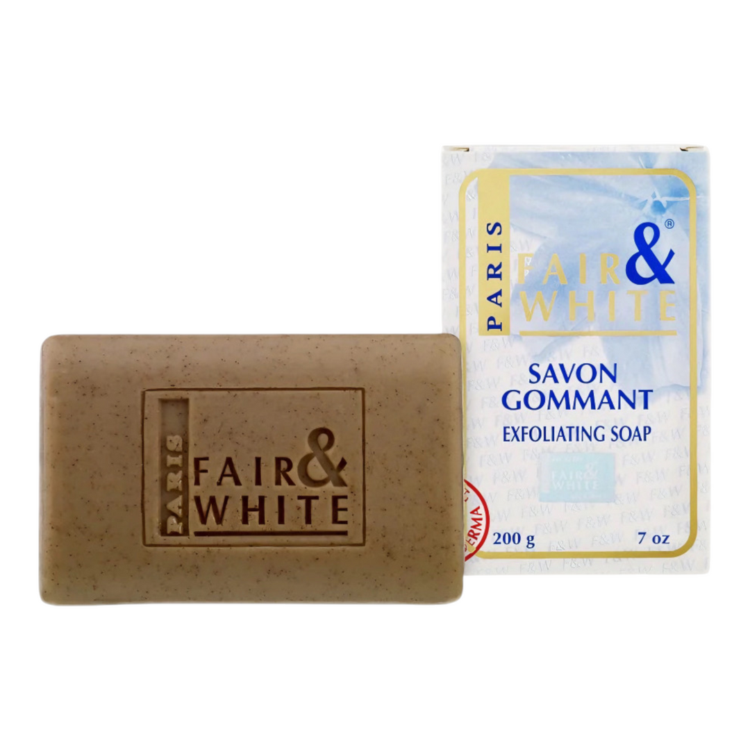 Fair & White 03 Exfoliating Soap 200g  (WHITE)
