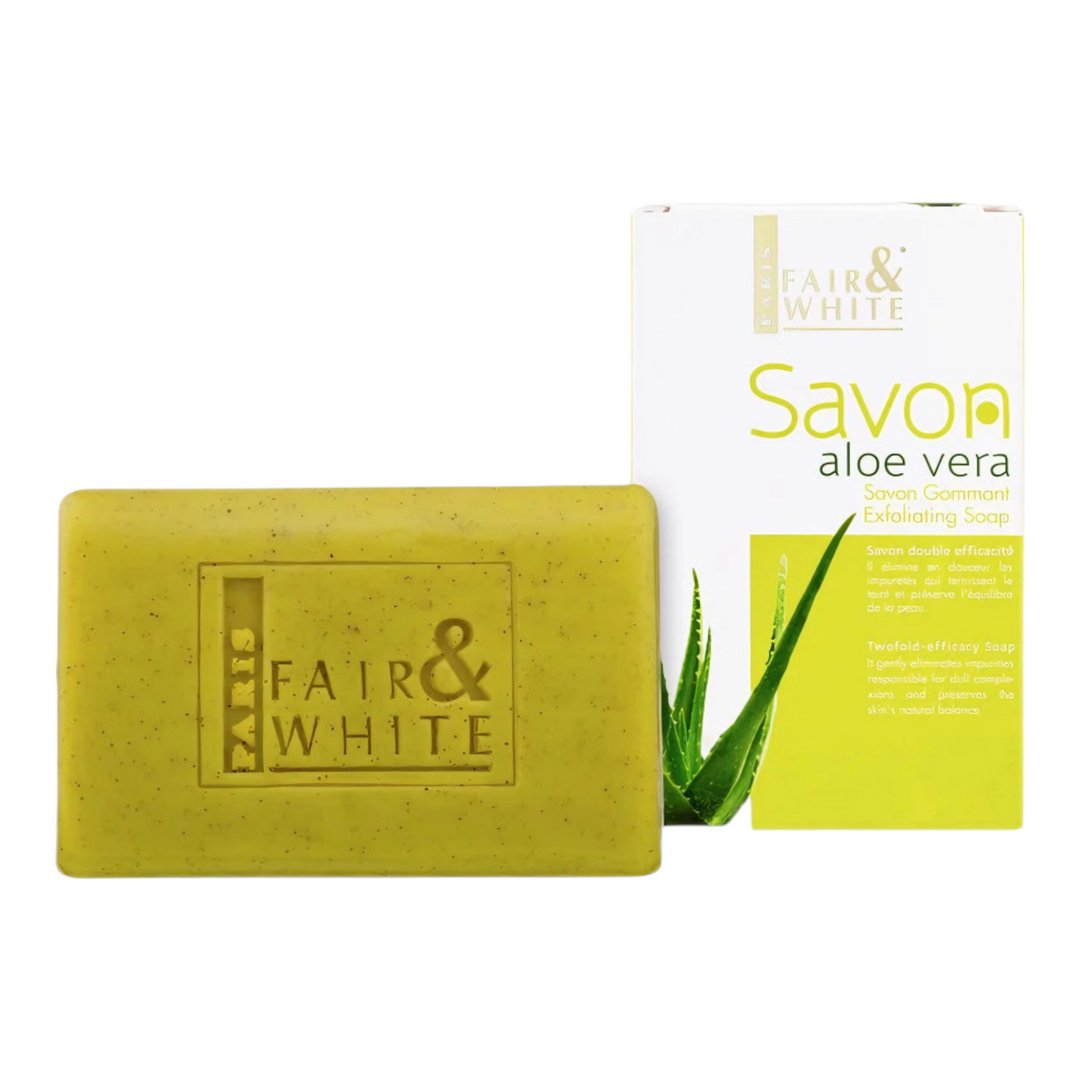 Fair & White 15 Aloe Exfoliating Soap 200g