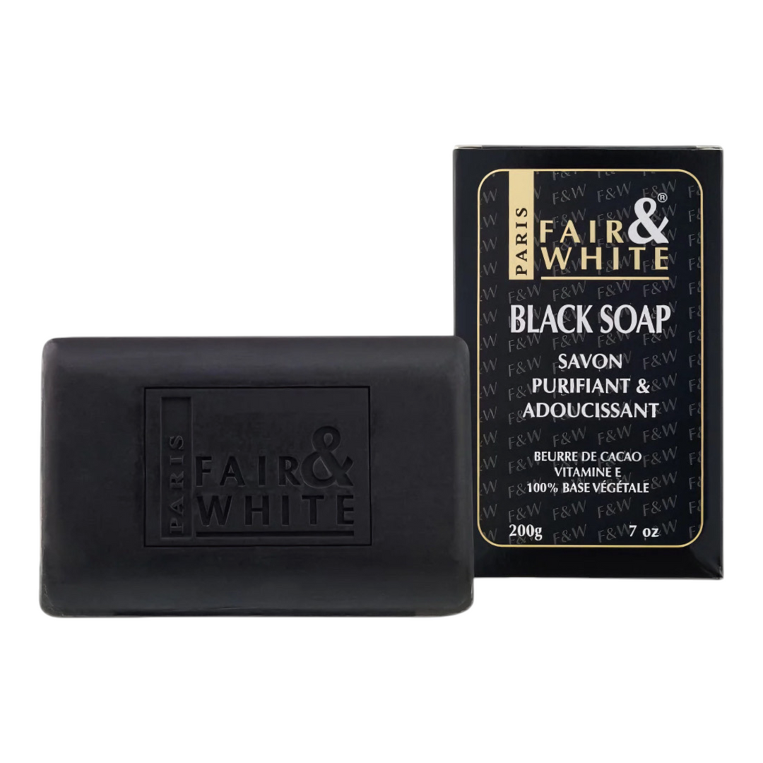 Fair & White 23 Anti-Bacterial Black Soap 200g