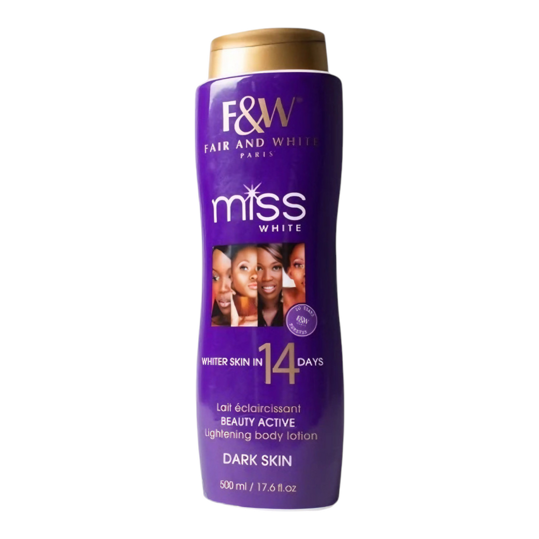 Fair & White 65 Miss White Lightening Lotion 14 Days