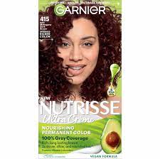 GARNIER Nutrisse Nourishing Color Creme - 415 (Raspberry Truffle)