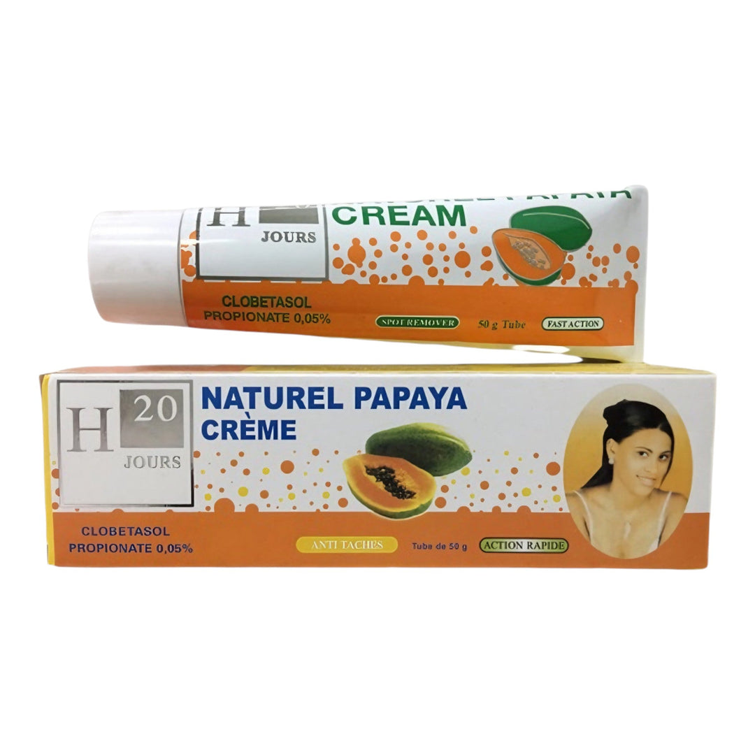 H20  10 Papaya Tube Cream 50g