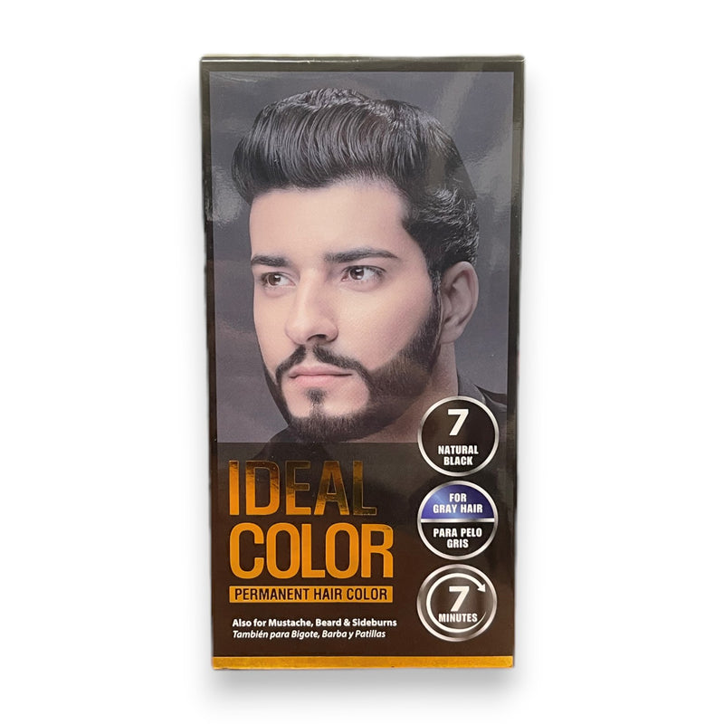 Ideal Men Permanent Color #7 Natural Black
