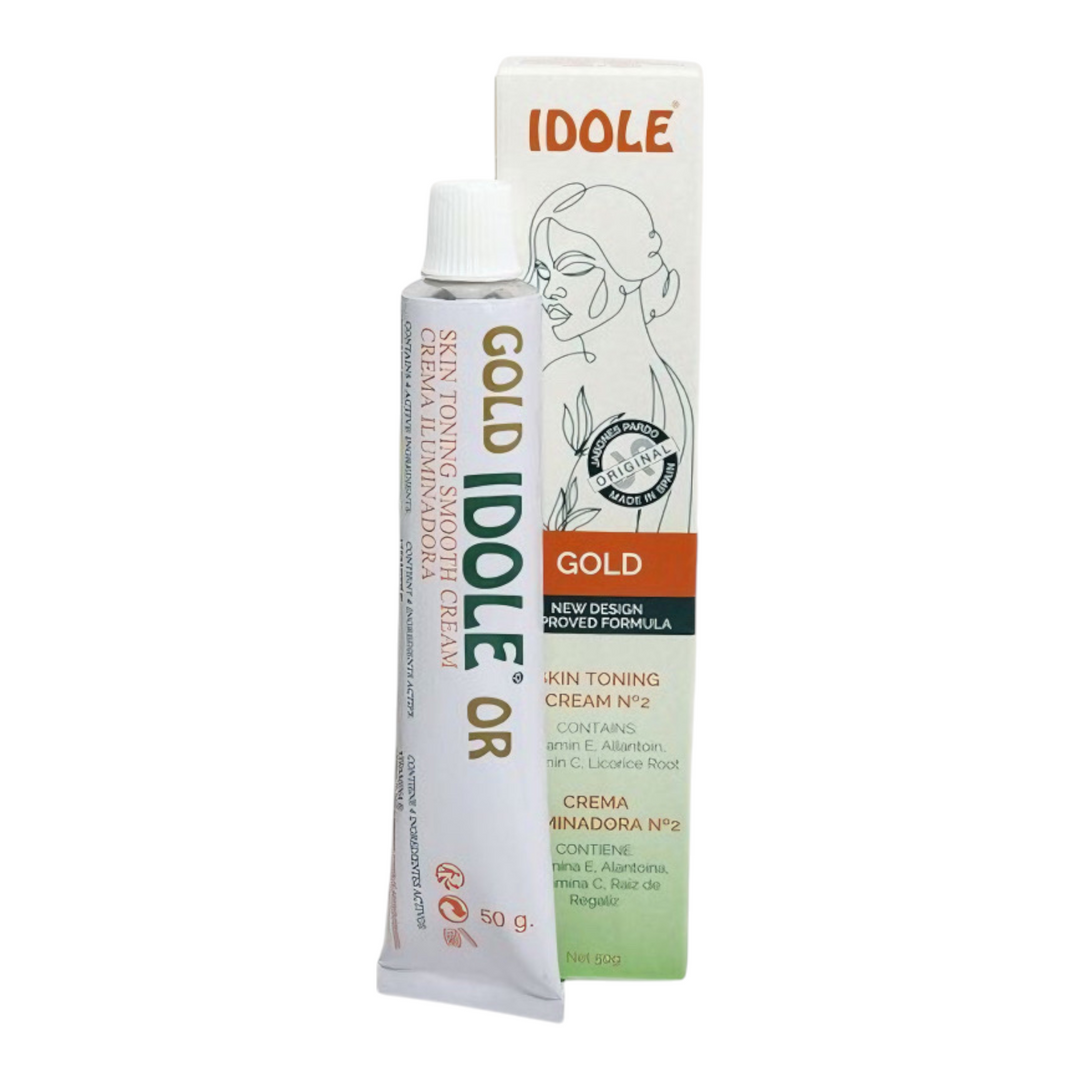 Idole 50 Creme Medical #2 Tube Cream  (Green) 50g - Gold -