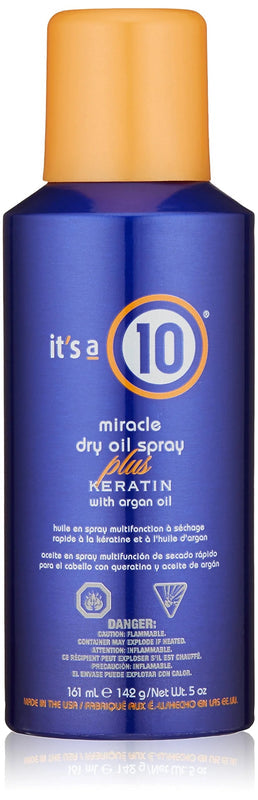 It's a 10 Miracle Dry Oil (Plus Keratin) With Argan Oil 5 oz