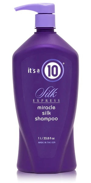 It's a 10 Miracle Silk (Express) Shampoo 1 Liter **33**