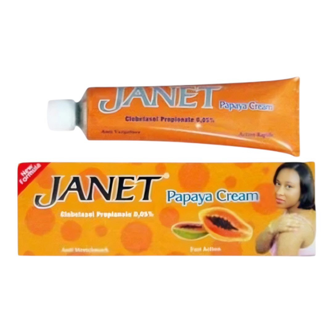 Janet 10  (Papaya)  Tube Cream 30g
