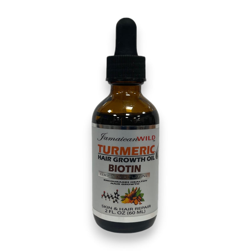 Turmeric Hair Growth Oil  Biotin (2 oz)