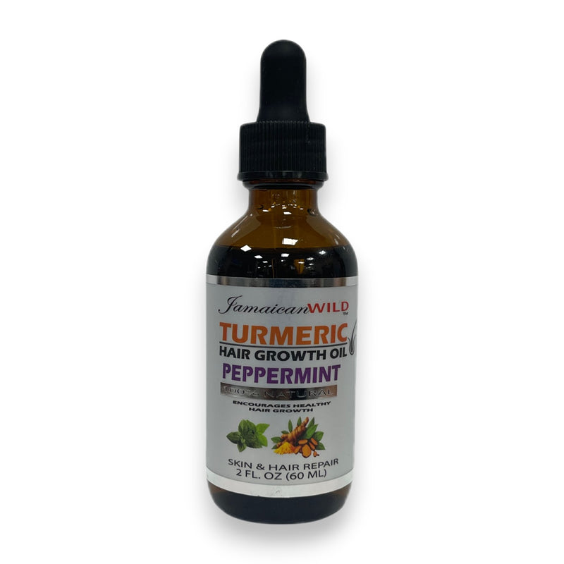 Turmeric Hair Growth Oil Peppermint (2 oz)